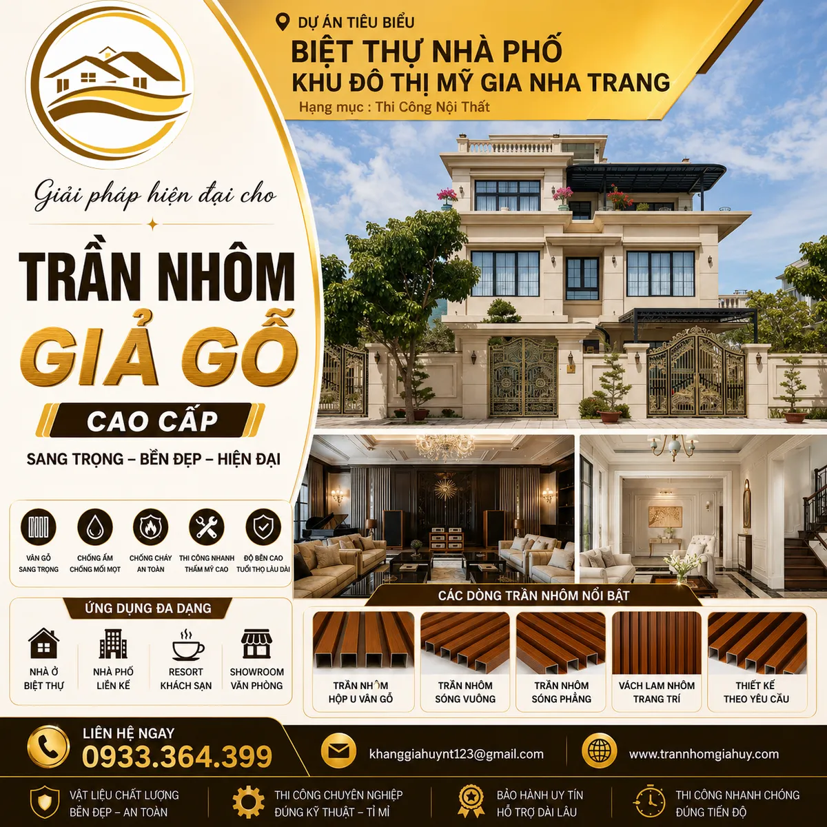 Dự án Biệt Thự Nhà Phố Khu Đô Thị Mỹ Gia Nha Trang