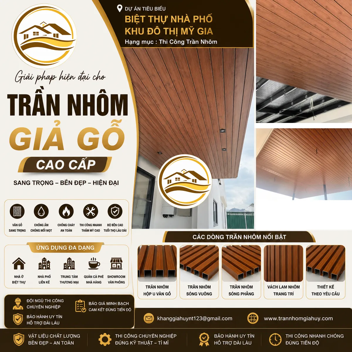 Dự án Biệt Thự Nhà Phố Khu Đô Thị Mỹ Gia